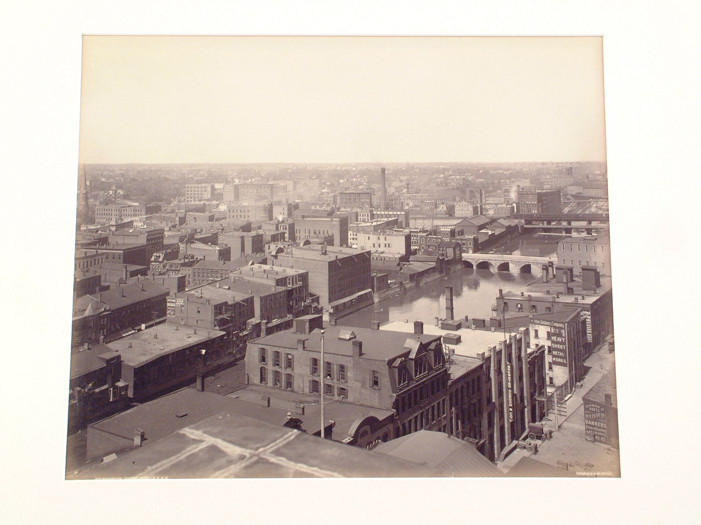 Rochester, Genesee River. Lehigh Valley Railroad