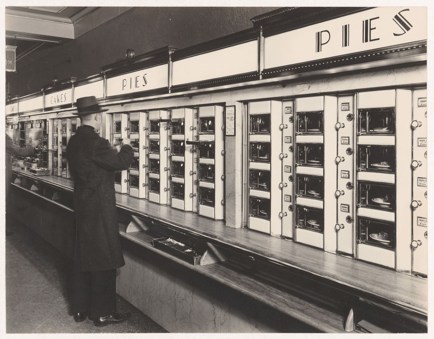 View of Automat restaurant at 977 8th Avenue, New York City, New York