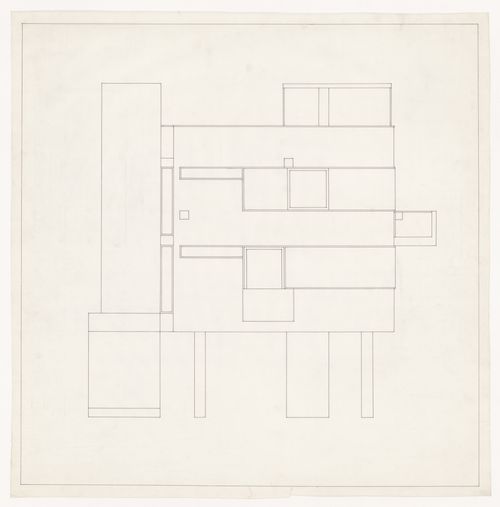 Elevation for Bernstein House