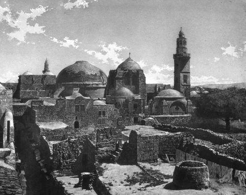 View of an archeological site near the Dead Sea, Israel