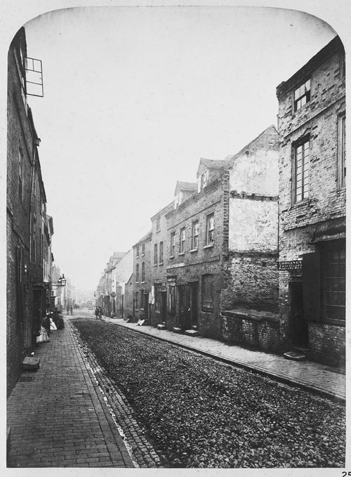 View of Thomas Street, Birmingham, England
