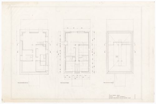 Floor plans for Casa per vacanze Ferrario, Osmate, Italy