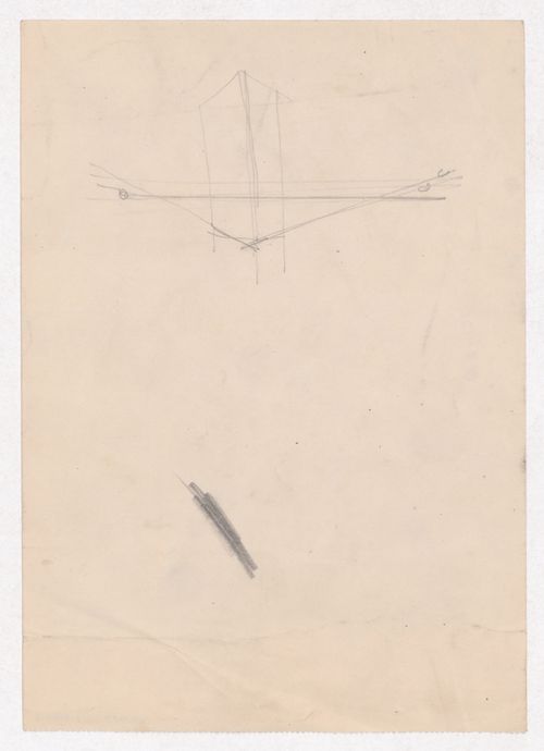 Various documents and drawings including furniture design and office renovation: File G 700