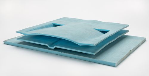 Study model for the Yokohama International Ferry Port Terminal, Japan