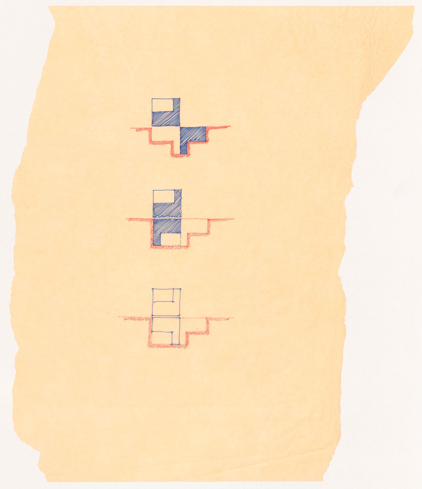 Sketch plans for House 11a, Palo Alto, California