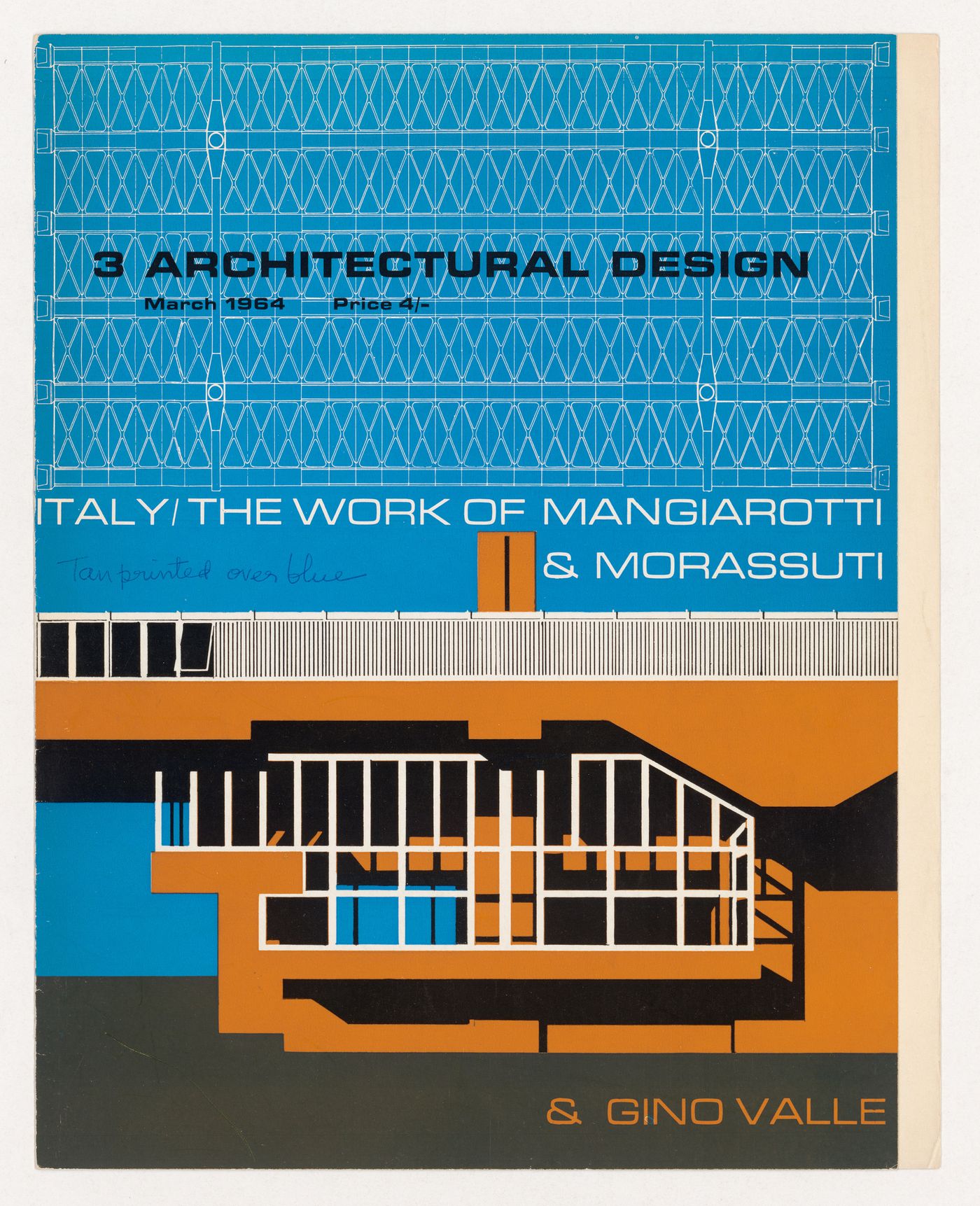 Cover of Architectural Design, March 1964 issue