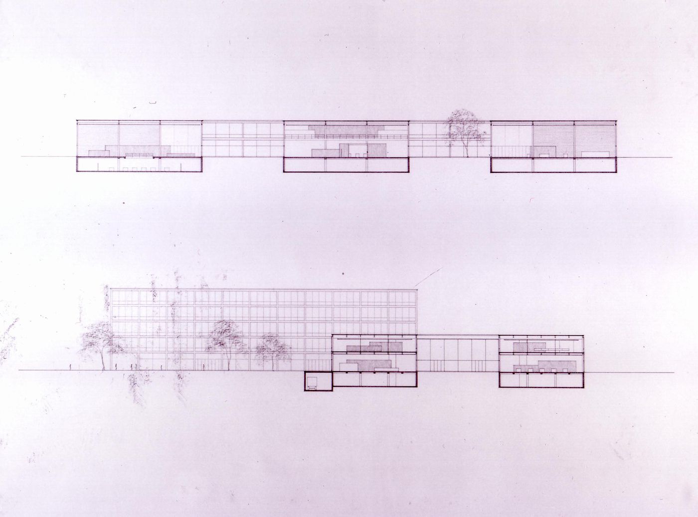 IIT graduate thesis: Sections for a surburban shopping centre