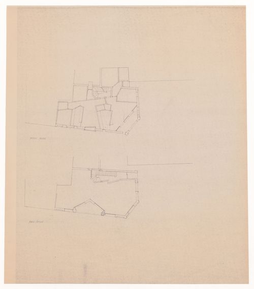 Floor plans for Casa sul Lungomare, Otranto, Italy