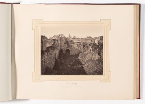 Piscine probatique ou de Bethesda a Jerusalem