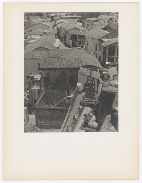 View of roof tops and houses, from Santa Prisca, Taxco de Alarcón, Mexico