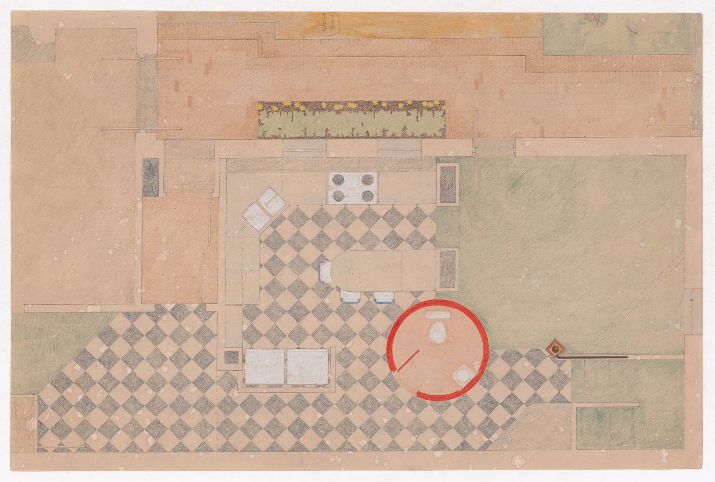 President's House, Nova Scotia Technical College, Halifax: Floor plan