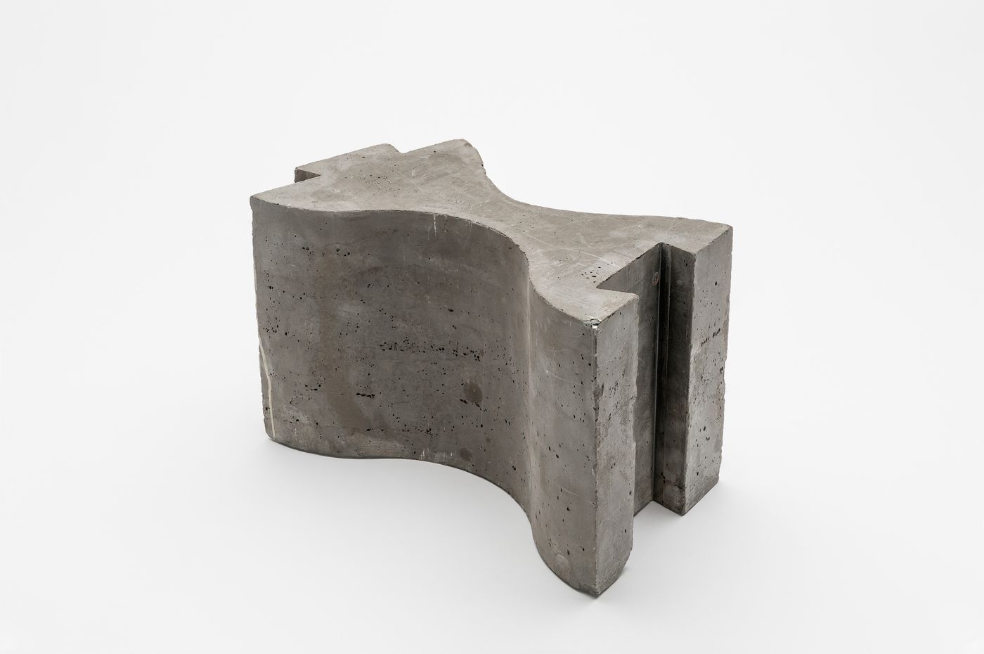 Gray sulphur concrete block