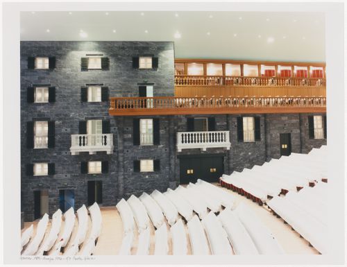 Carlo Felice Theatre, Genoa, 1983; Interior