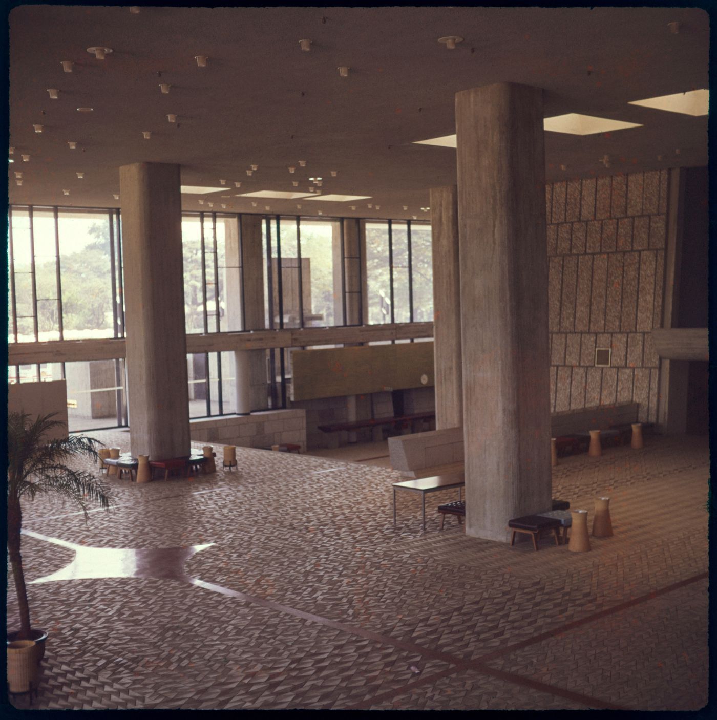 Foyer, Tokyo Bunka Kaikan (Tokyo Metropolitan Festival Hall), Tokyo, Japan