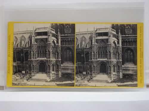 Bristol Illustrated. Bristol - St. Mary Redcliffe Church, the North Porch