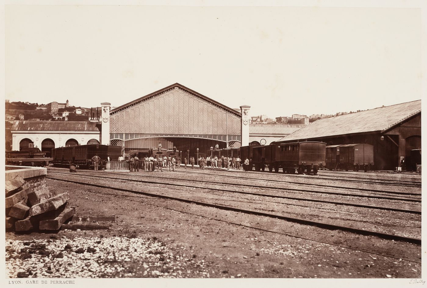 Lyon. Gare de Perrache