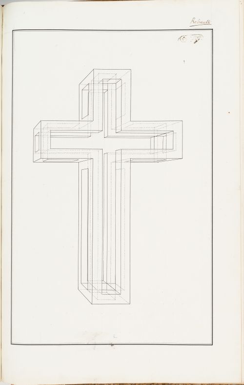 Perspective exercise for a cross