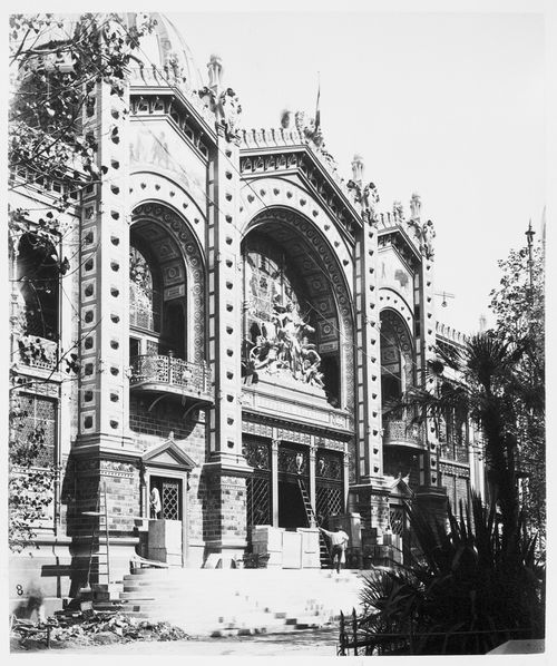 Plate from portfolio ''Architecture à l'Exposition''