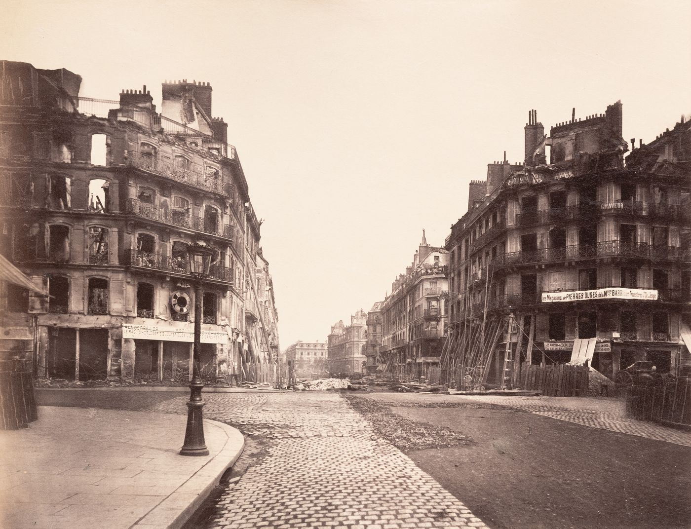 Plate from album ''Buildings, parks and streets of Paris, Versailles and environs, France''