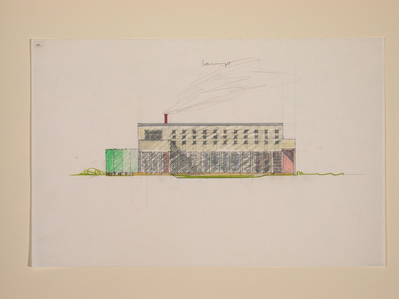 The Nofamily House - back facade