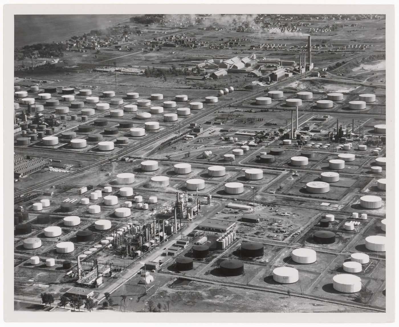 Montreal East. Canada's largest group of refineries in a single area, Quebec