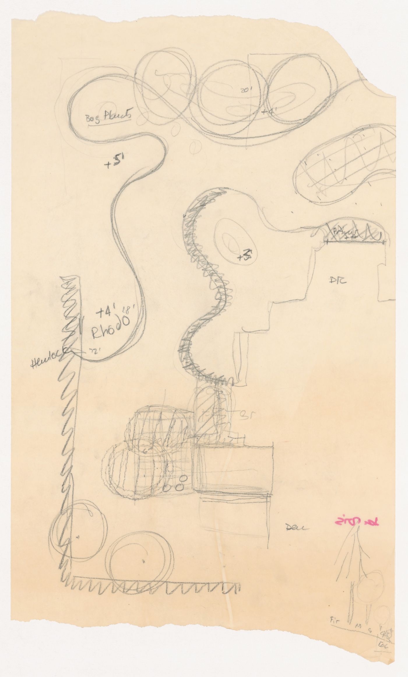 Sketch plan for Earl's Court Children's Home, St. Clair Gardens, Vancouver, British Columbia