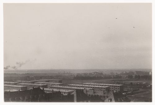 Study of a housing project for a documentary film with the working title 'Frankfurter Siedlungen' [Frankfurt Housing Complexes], Frankfurt am Main, Germany