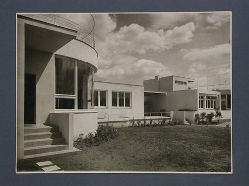 Bauhaus-style architecture, Wroclaw, Poland