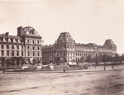 Plate from album ''Buildings, parks and streets of Paris, Versailles and environs, France''