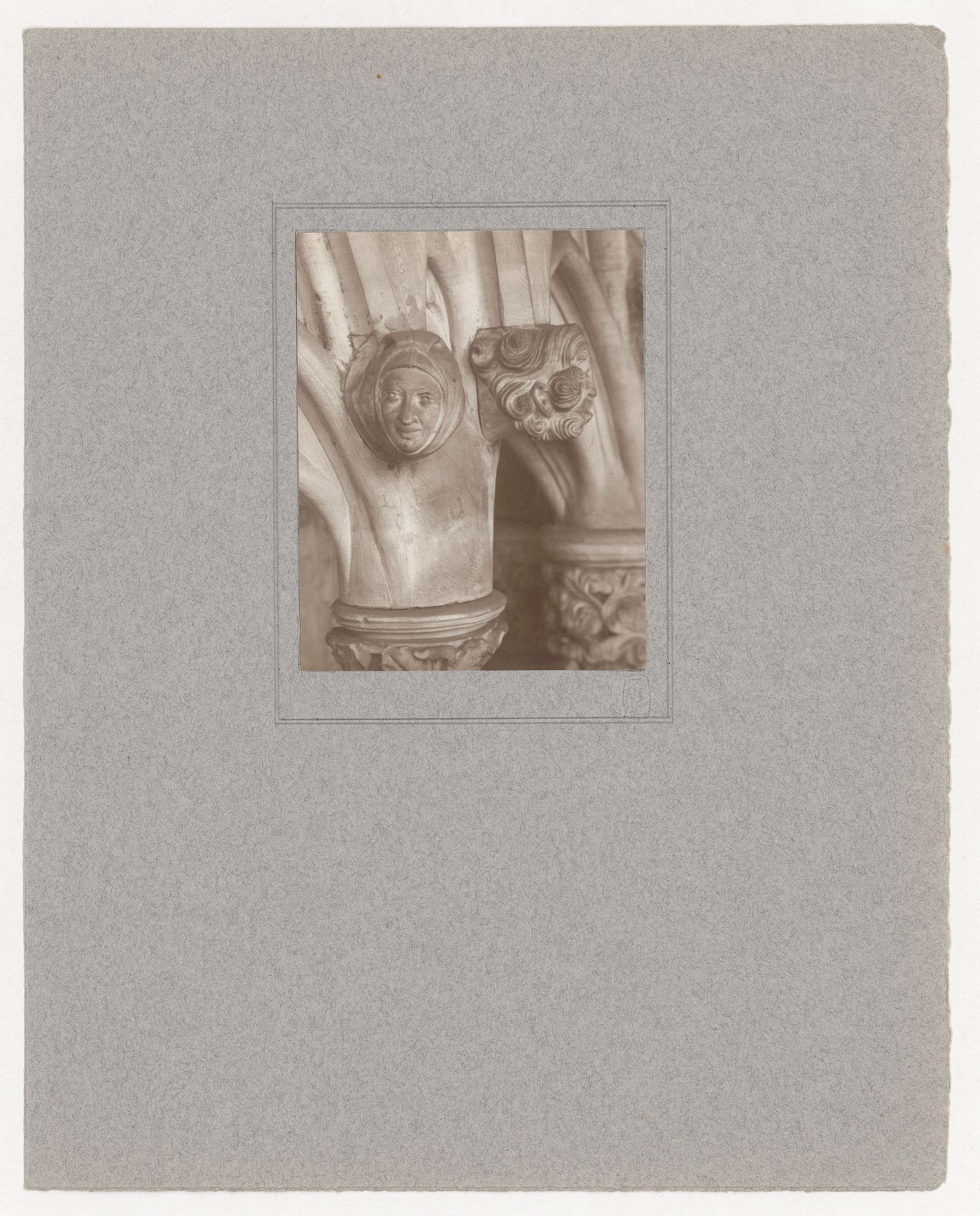 Plate from portfolio ''York Minster Chapter House''