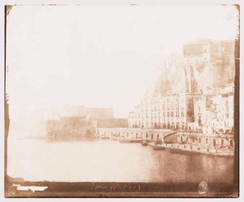 Santa Lucia from Villa di Roma Hotel, Naples, Italy