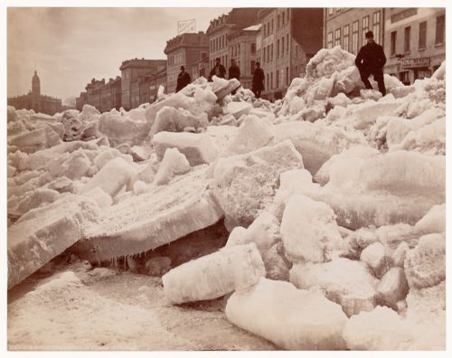 1146. Ice Shove, Commissioner Street, Montréal