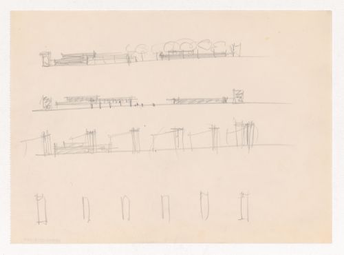 Sketch elevations for Illinois Institute of Technology