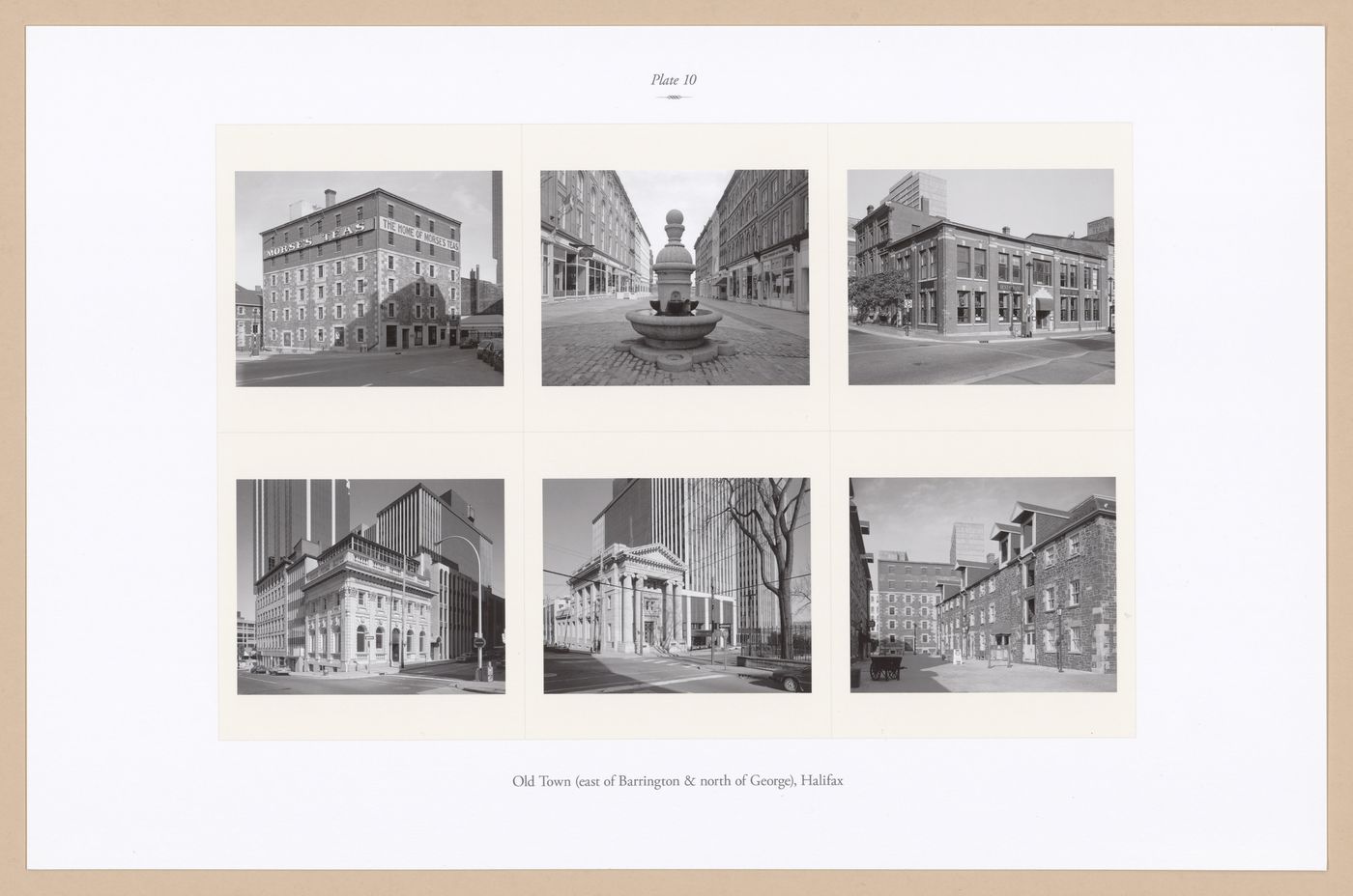 Plate 10: Old Town, Halifax, from the portfolio, A Nova Scotia Archive