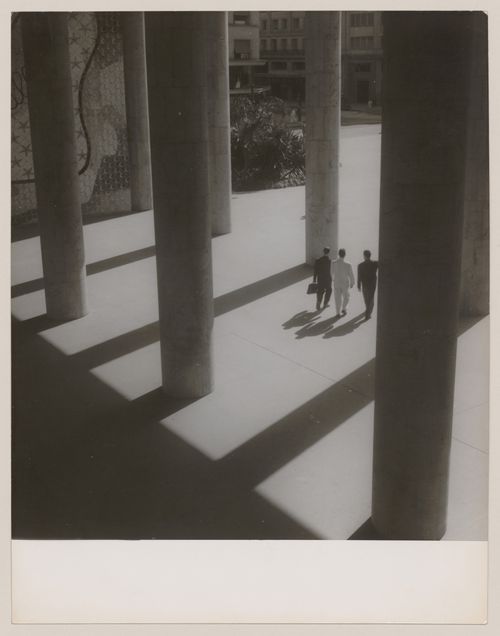View of Ministry of Education and Health, Rio de Janeiro, Brazil
