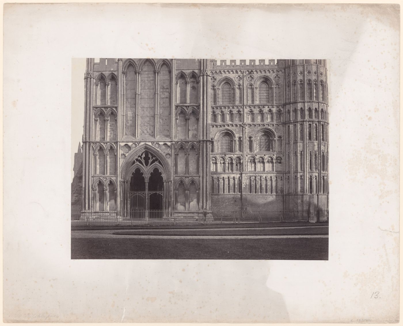 Exterior view of the Galileo Porch, Ely Cathedral, Ely, England