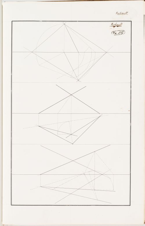 Three geometry exercises