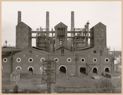 View of a steel mill, Neuves-Maisons, Lorraine, France