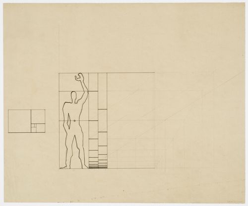 Diagram of Le Corbusier's "Modulor"
