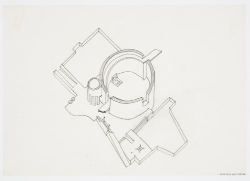 Staatsgalerie, Stuttgart, Germany: axonometric