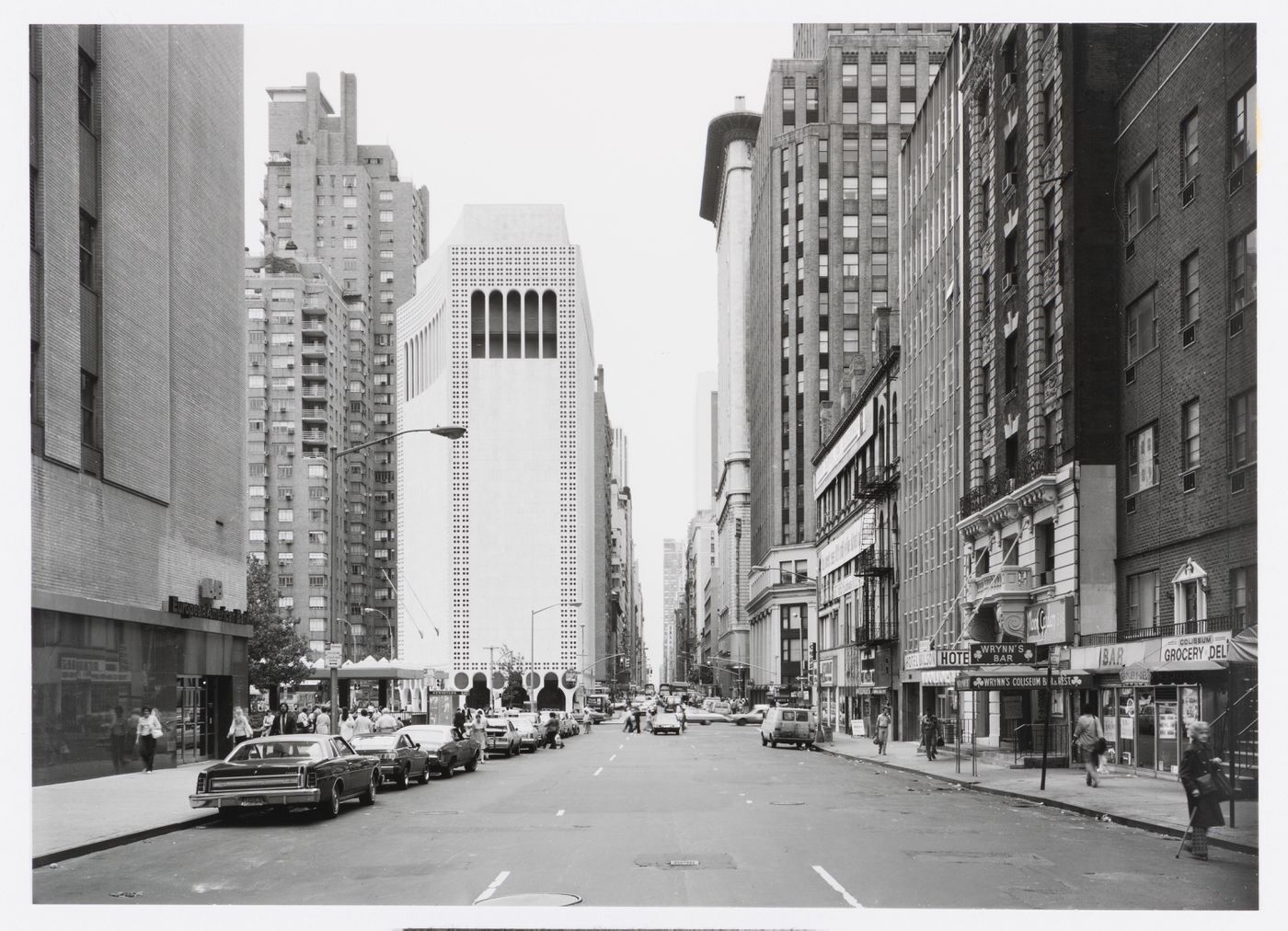 Die Architektur der Strasse, New York City, Dez 1977 - Sept 1978: 54th Street, Manhattan