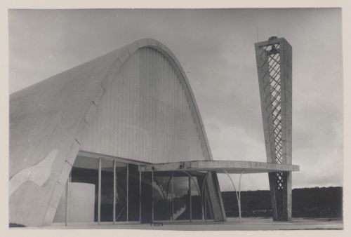 View of Church of Saint Francis, Pampulha, Belo Horizonte, Brazil
