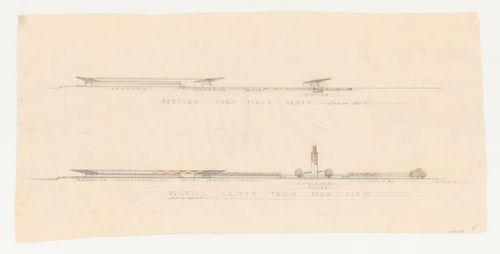 Boeing Airport, Burbank, California: Elevation and section