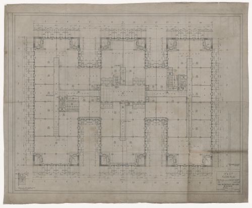 Floor plan for Dominion Square Building, Montreal, Québec