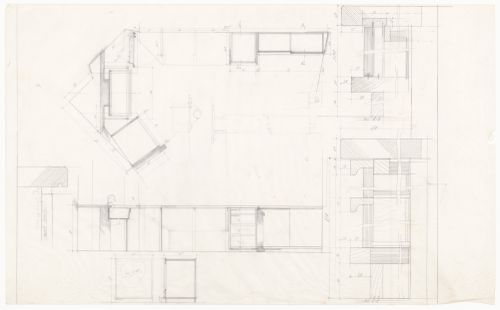 Plans and sections for Casa De Paolini, Milan, Italy