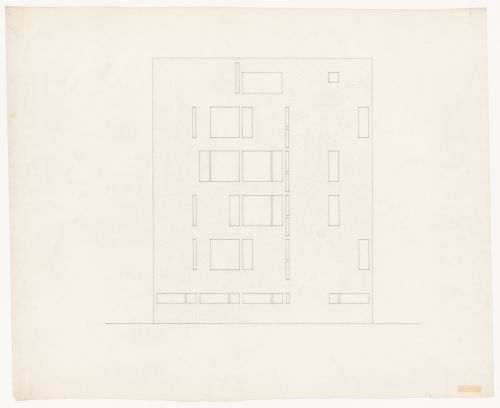 Elevation for Apartment House