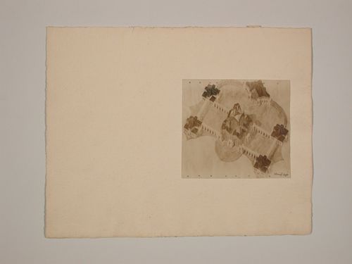 Drawing of an unidentified building