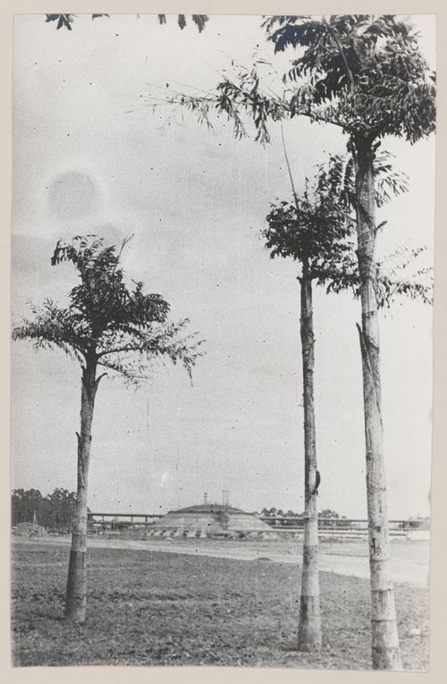View of Palace of the Arts, under construction, São Paulo, Brazil
