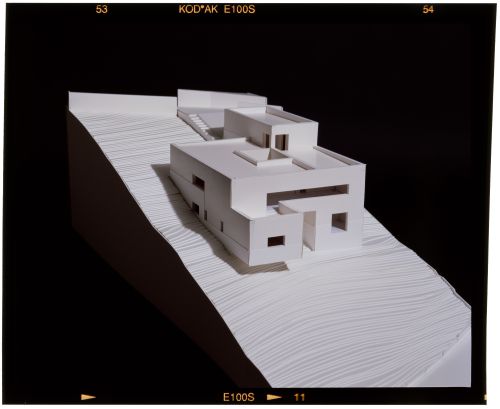 Photographs of model, Recuperação da Villa Colonnese e Habitações, Vicenza