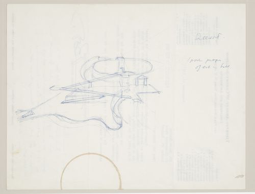 Nordrhein-Westfalen Museum, Dusseldorf, Germany: sketch perspective